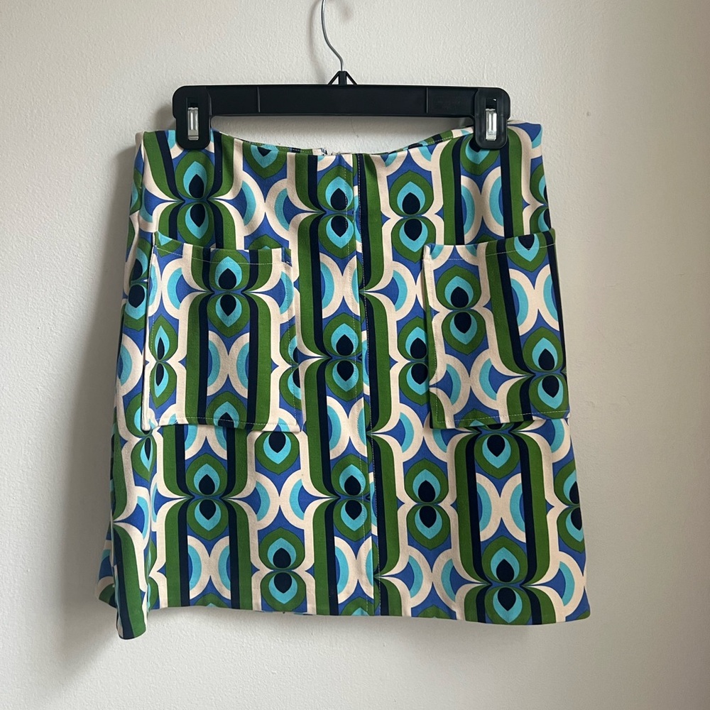 Anthropologie Retro Mini Skirt